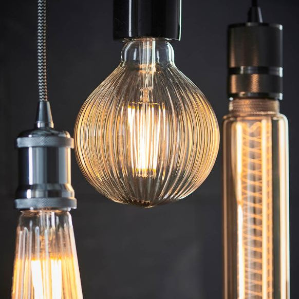 Endon Ribb E27 LED Filament Bulb