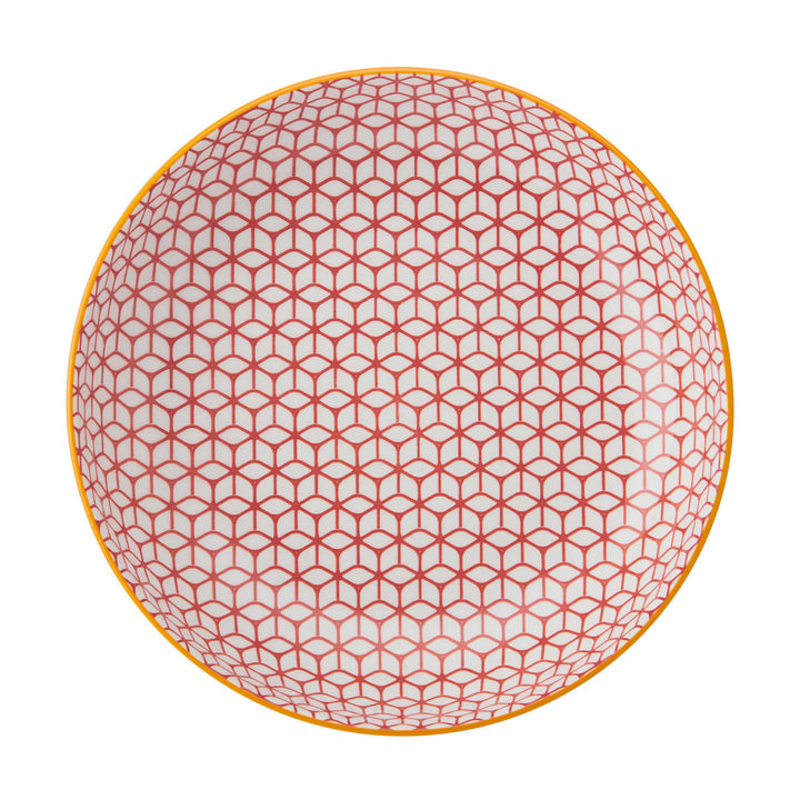 MK GEOMETRIC BLUE BOWL 21CM