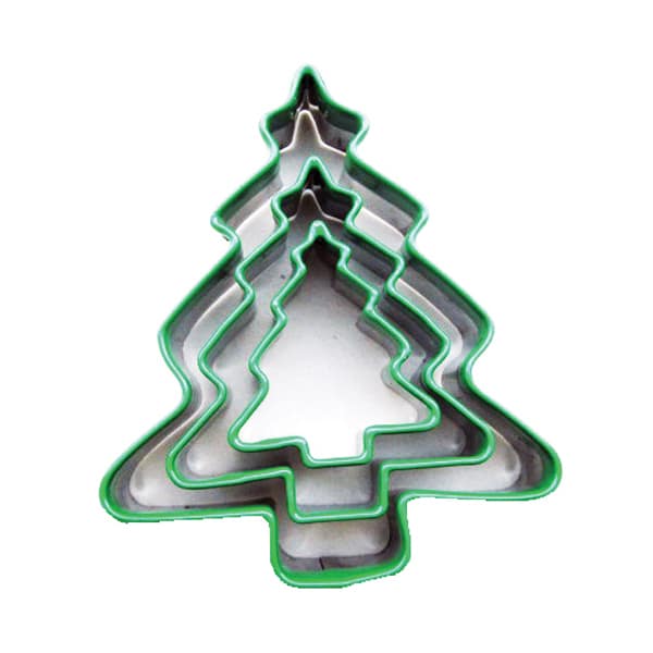 Christmas Tree Cookie Cutters Set of 3