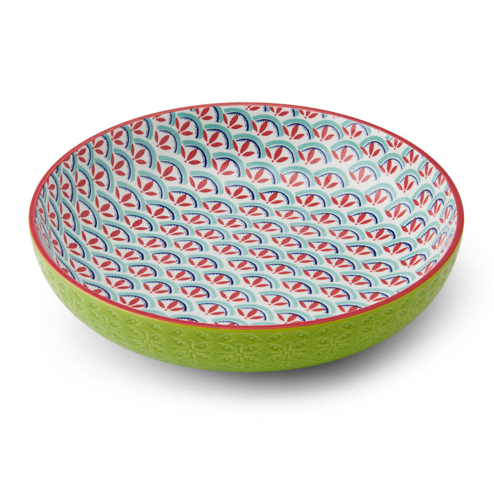 352GEOMETRIC LINE BOWL 21CM