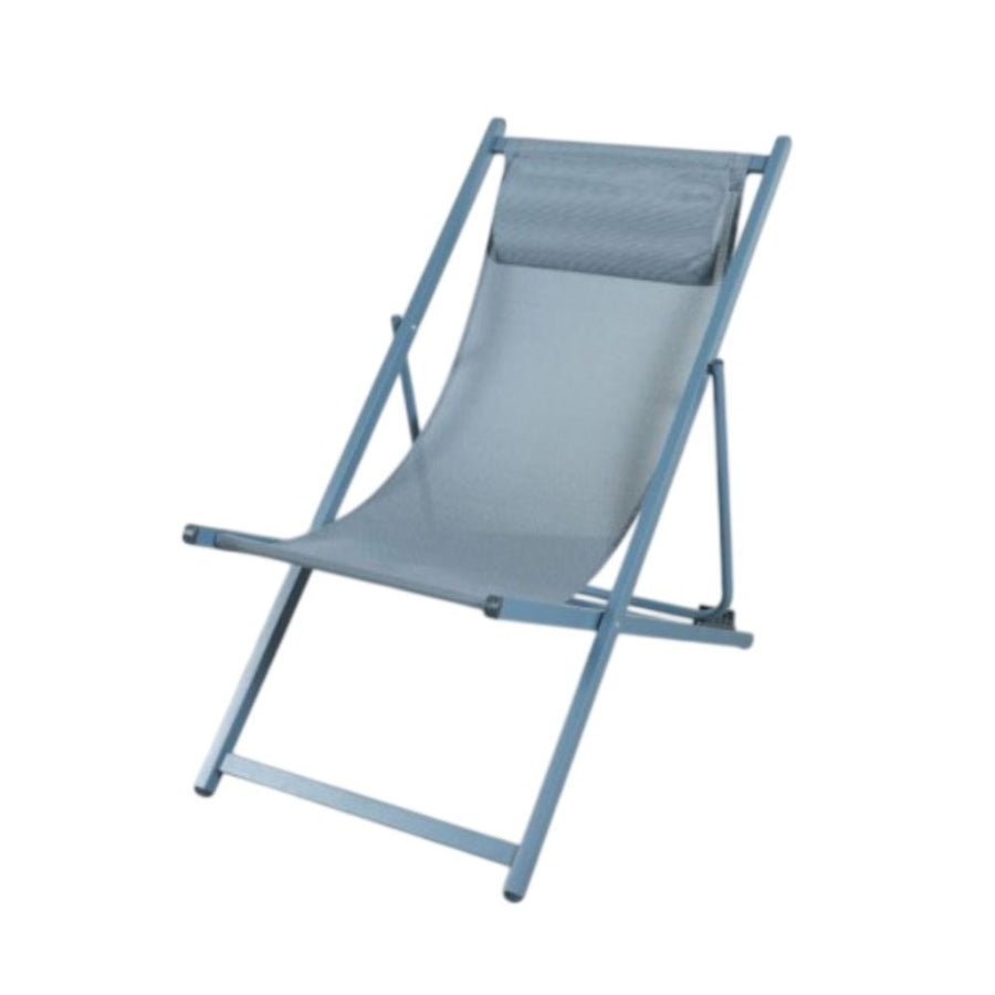 Folding Beach Chair - Grey