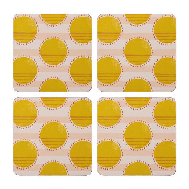 Creative Tops Spot Print Pack of 4 Premium Coasters