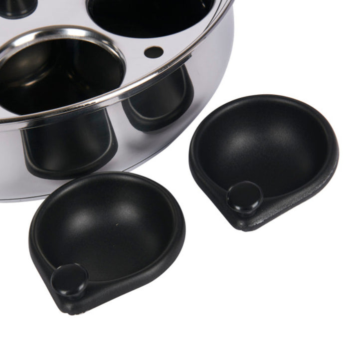 KitchenCraft Stainless Steel 6 Egg Poacher
