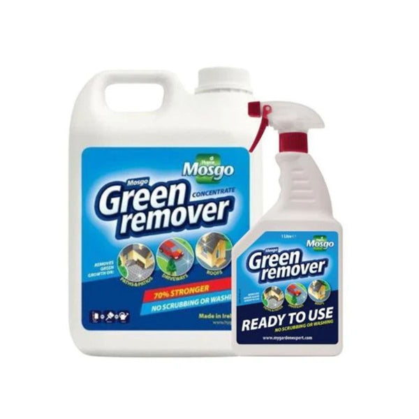 Mosgo Green Remover 5L Concentrate PLUS 1LT RTU FREE