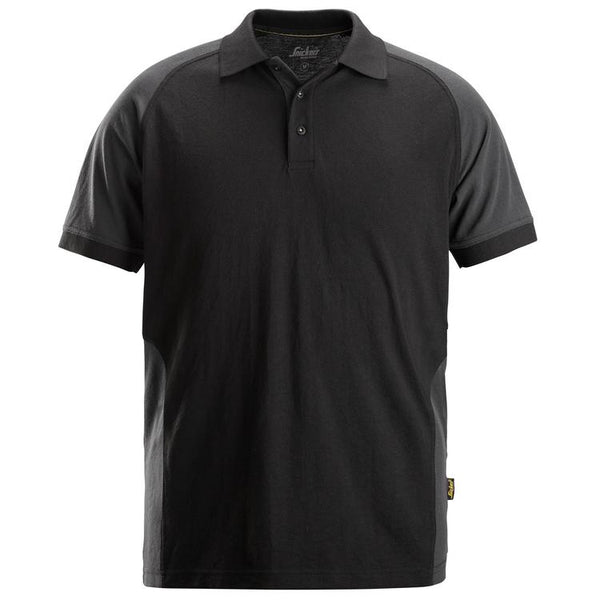 Snickers 2750 AllRoundWork Polo Shirt | Black Grey