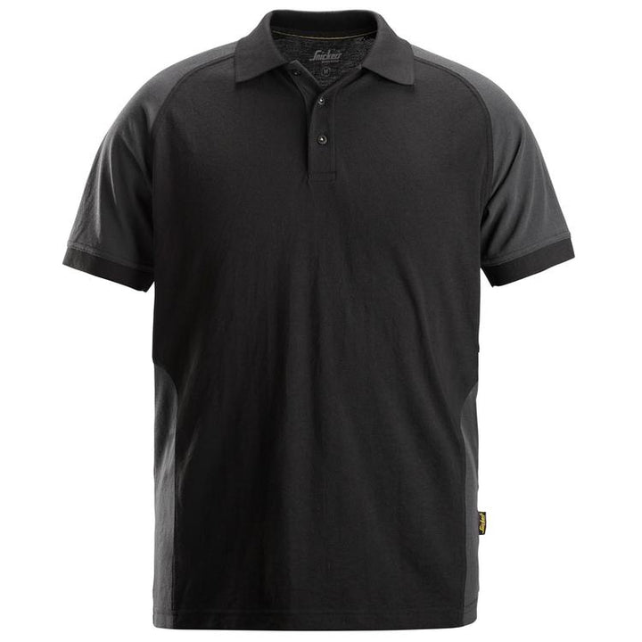 Snickers 2750 AllRoundWork Polo Shirt | Black Grey