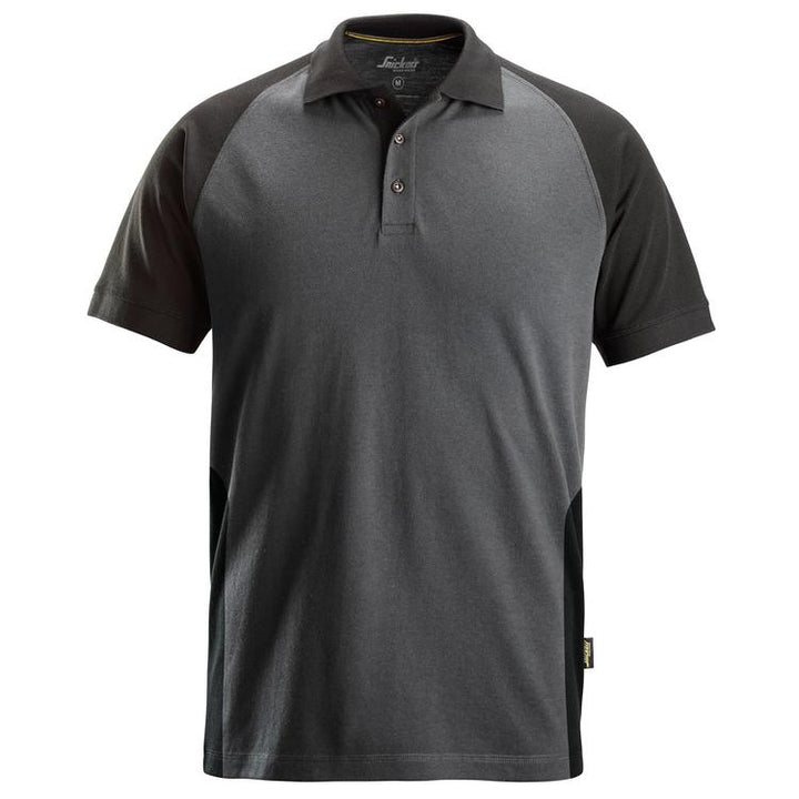 Snickers 2750 AllRoundWork Polo Shirt | Grey Black