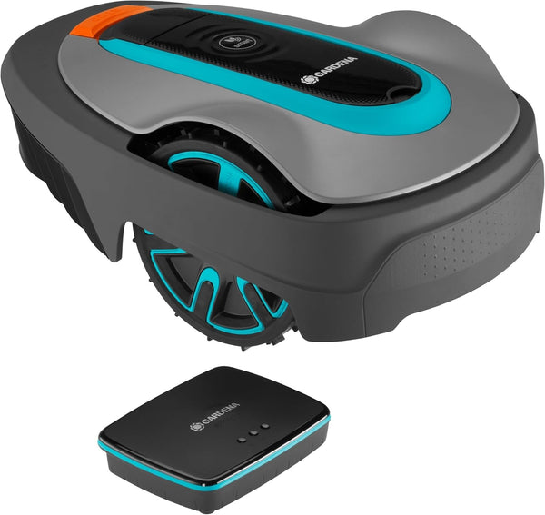 Gardena 18V 2.0Ah Li-Ion Wireless Charging Cordless  Sileno City 500m² Robotic Mower