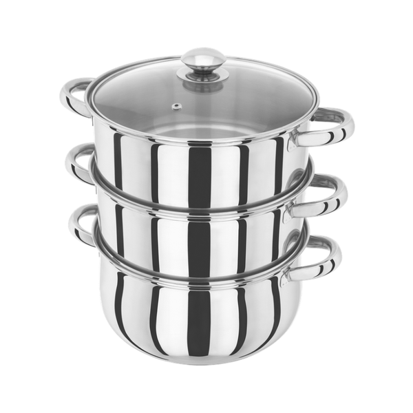 Judge Stainless Steel Steamer 3 Tier 24cm