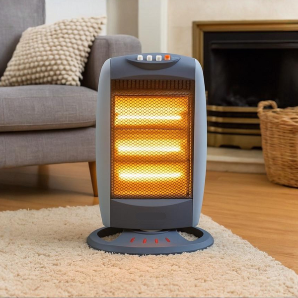 Halogen Heater 1200W with Safety Cut-Off