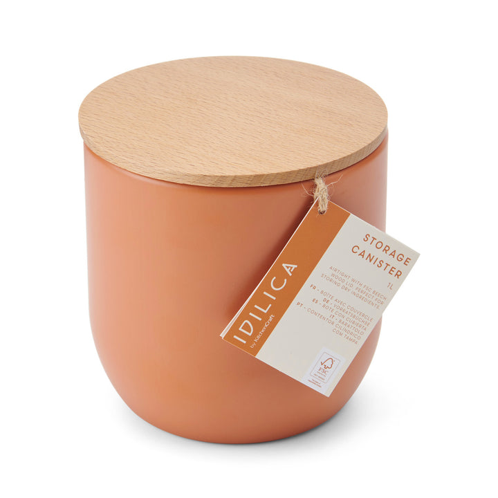 Idilica Kitchen Canister Medium | Orange