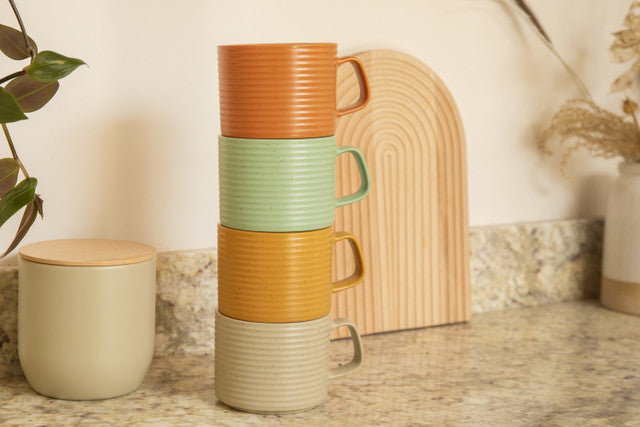 Idilica Stacking Mugs Set of 4