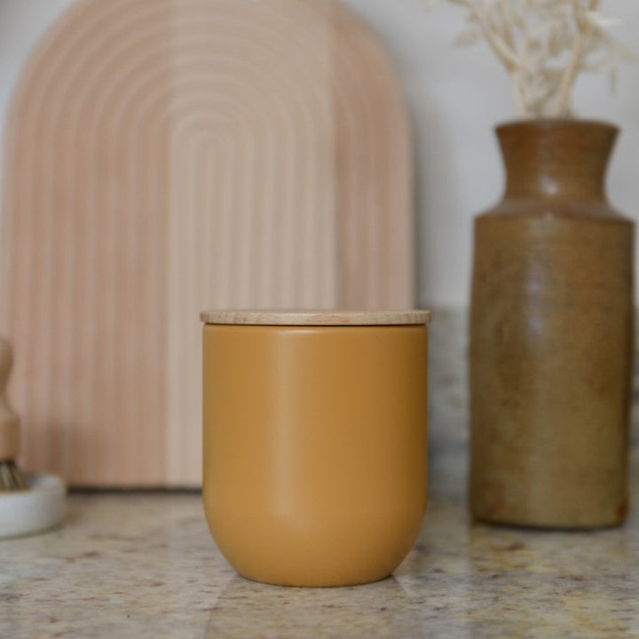 KitchenCraft Idilica Kitchen Canister | Yellow