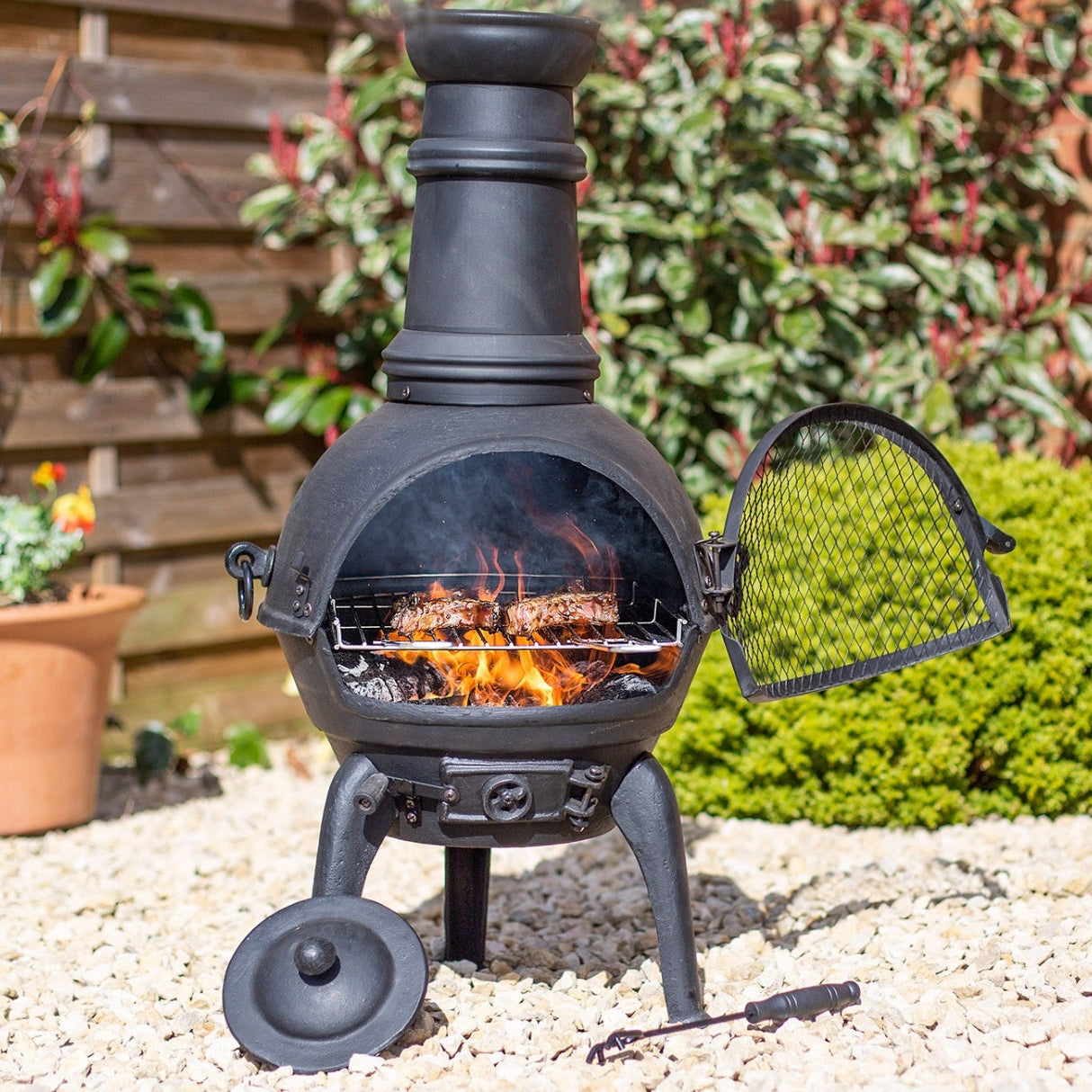 La Hacienda Murcia Medium Chimenea Fire Pit