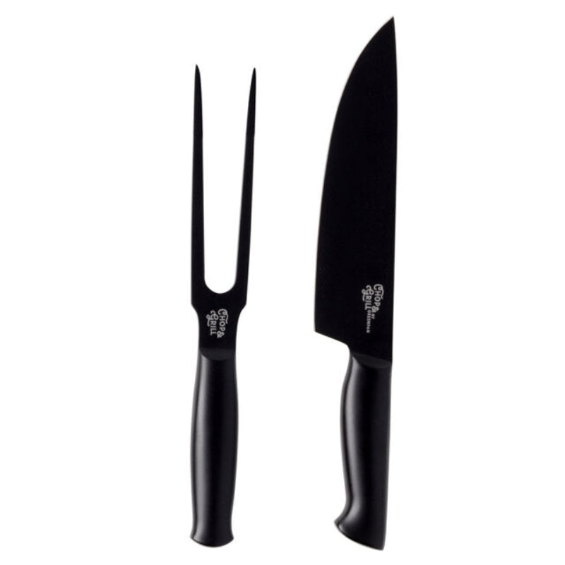 Chop & Grill Meat Knife & Fork Set