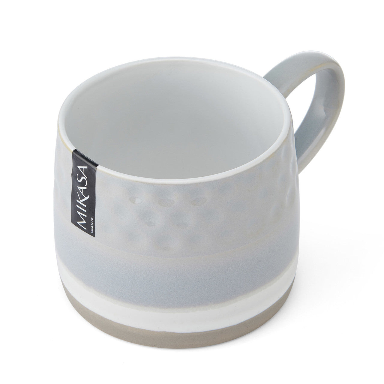 Mikasa Grey Textured Ombre Mug, 320ML