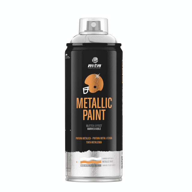  MTN PRO Metallic Paint Aluminum R-9006 400ml Specialties