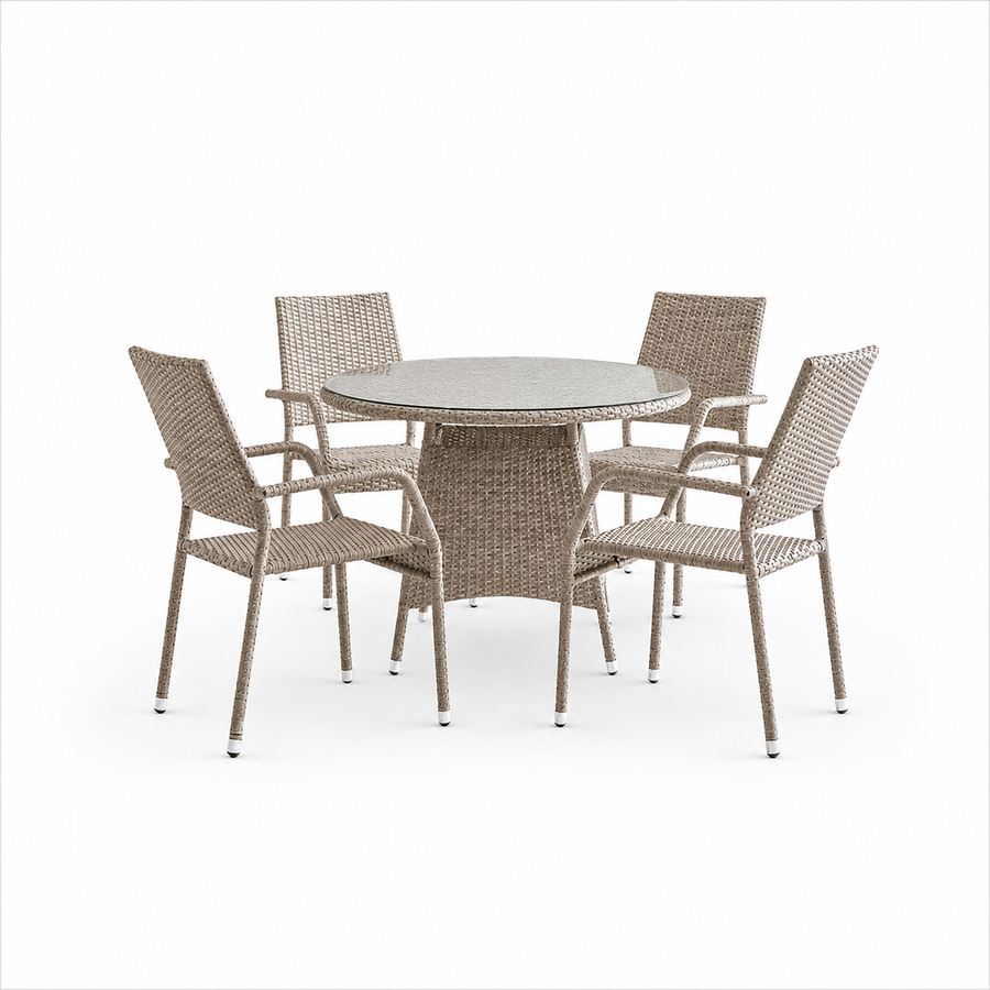 Modena 4 Seater Dining Set