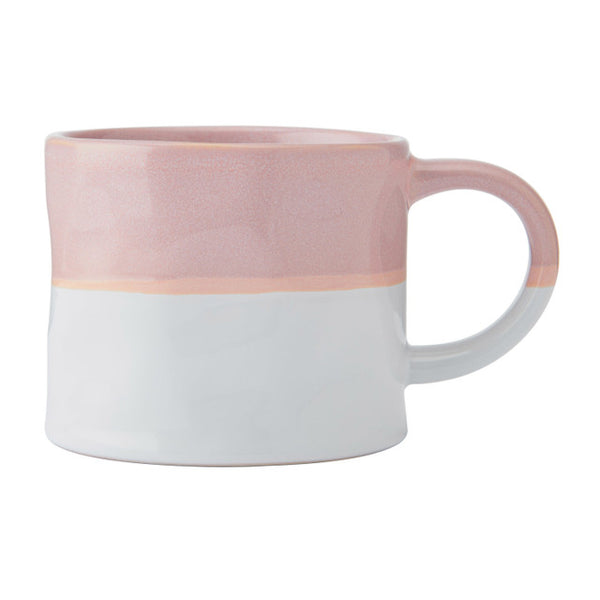 Mikasa Ombre Pink and White Mug, 350ML