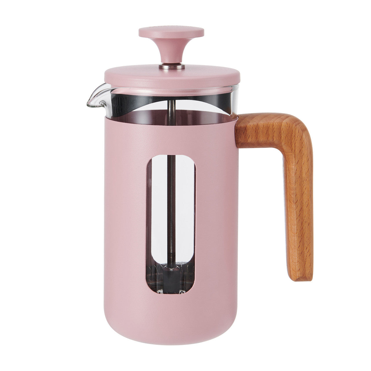 La Cafetière Pisa 3 Cup Cafetiere - Pink