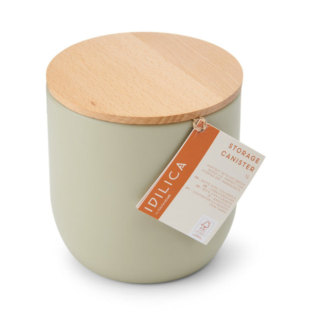 Idilica Kitchen Canister Medium | Grey