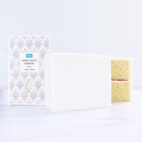 PME Sugar Paste Fondant – White 250g