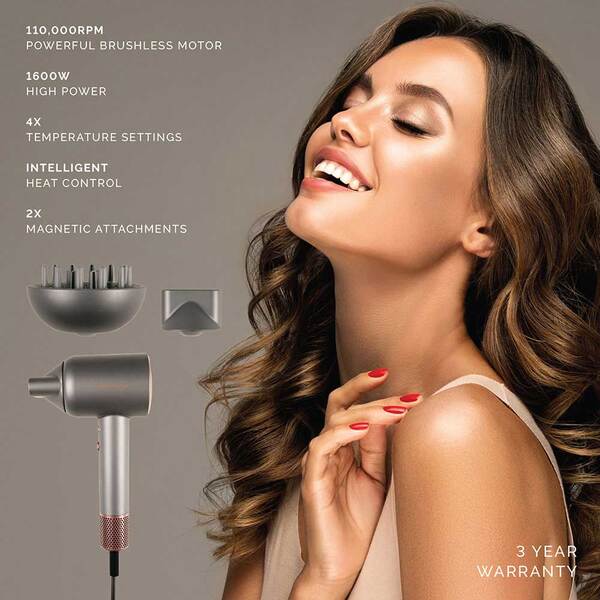 Paul Anthony 'MACH 4' 1600w Hair Dryer