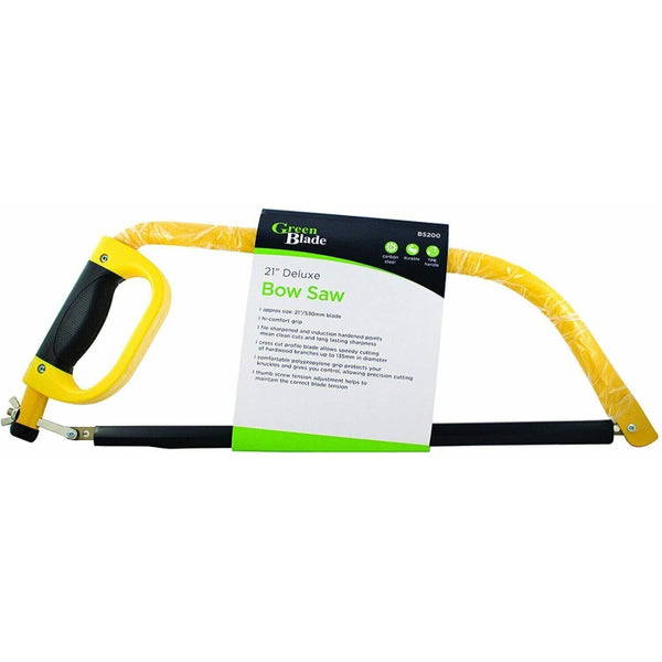 Green Blade 21 Inch Deluxe Bow Saw