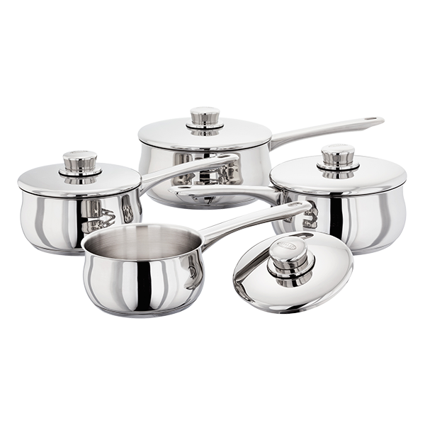 Stellar 1000 4 Piece Saucepan Set
