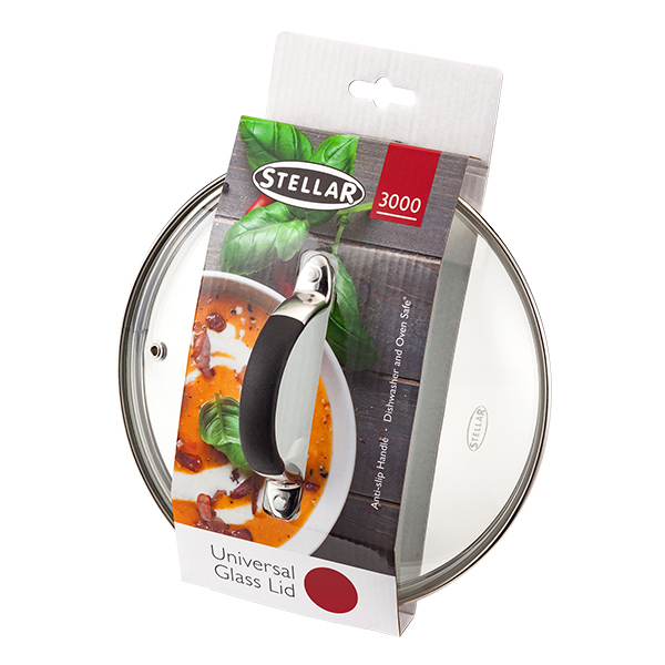 Stellar Universal Saucepan Glass Lid 20cm