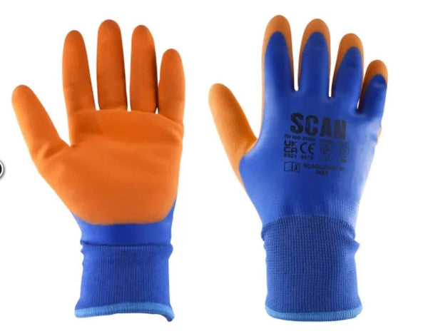 Scan Dipped Thermal Latex Gloves