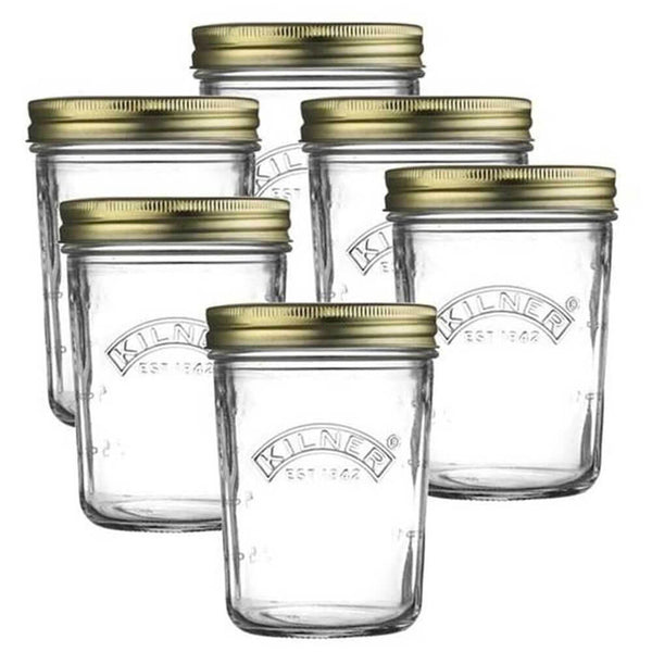 Kilner Tray of 6 500ml Wide Mouth Jars