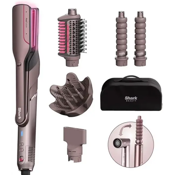 Shark FlexFusion Straight 5-in-1 Air Styler, Dryer & Straightener