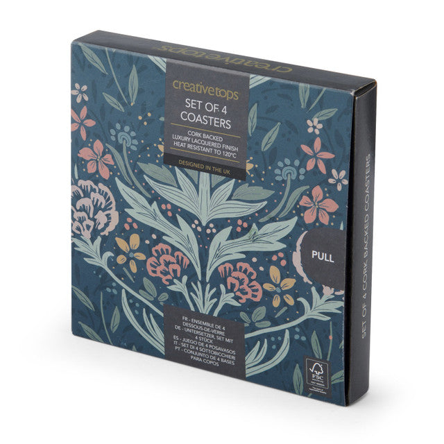 Creative Tops Arts & Craft Pack of 4 Premium Coasters