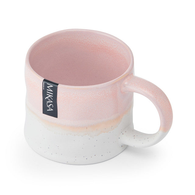 Mikasa Pink Reactive Glaze Mug, 450ML