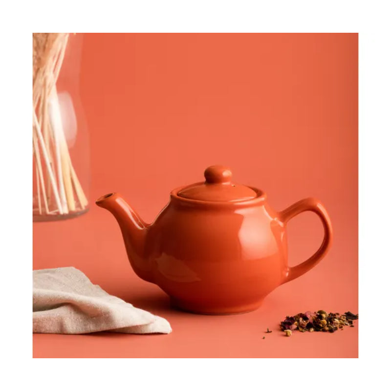 Burnt Orange 2 Cup Teapot
