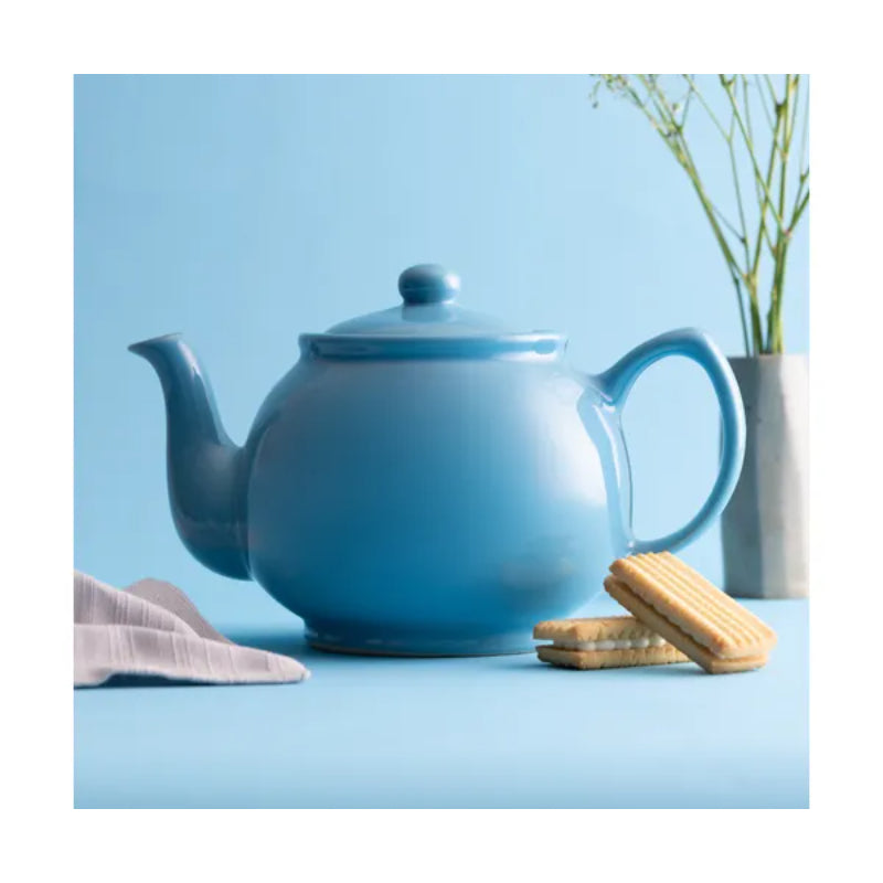 6 Cup Teapot Blue