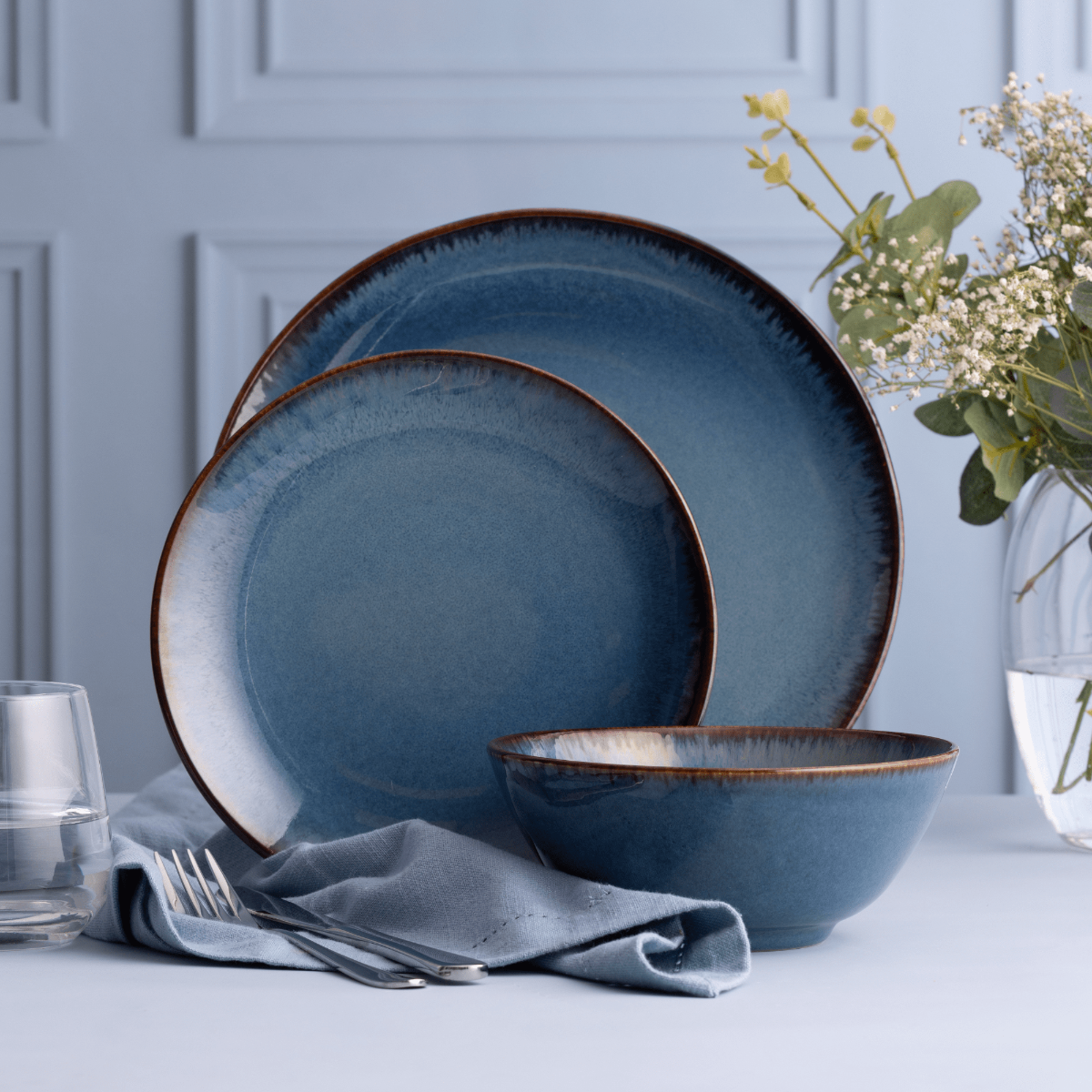 Mason & Cash Reactive Blue Pasta Bowl