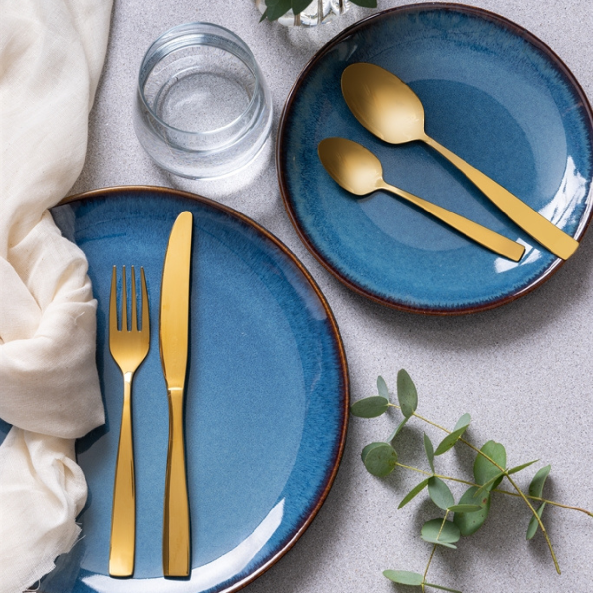 Mason & Cash Reactive Blue Dinner Plate