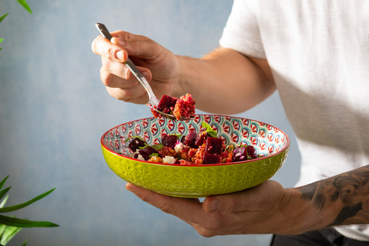 Mk 352 GEOMETRIC LINE BOWL 21CM