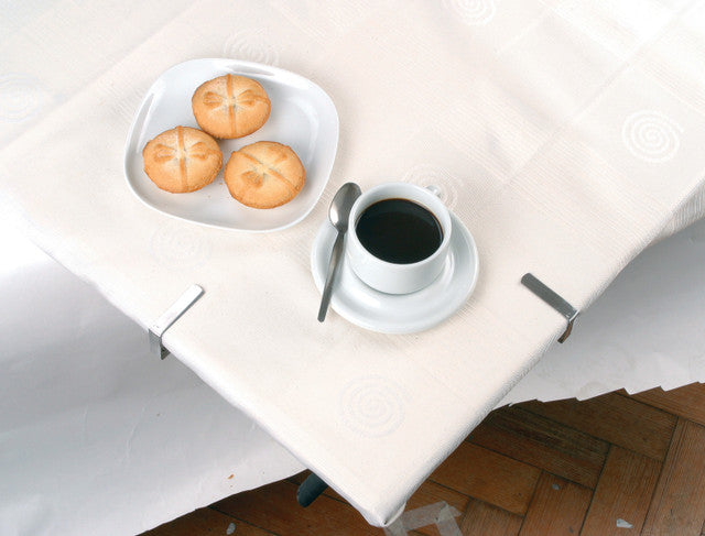 KitchenCraft Set of 4 Stainless Steel Table Cloth Clips