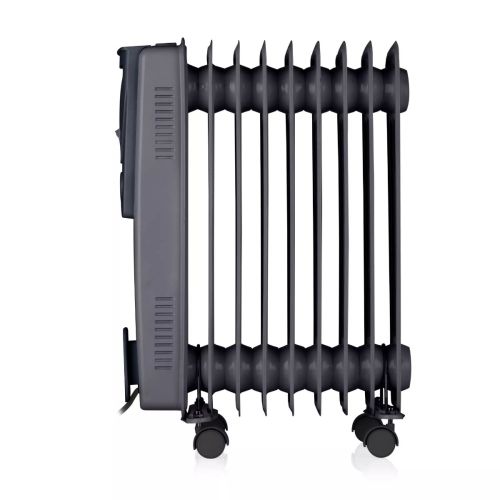 Warmlite 9 Fin 2KW Oil Filled Radiator - Dark Titanium