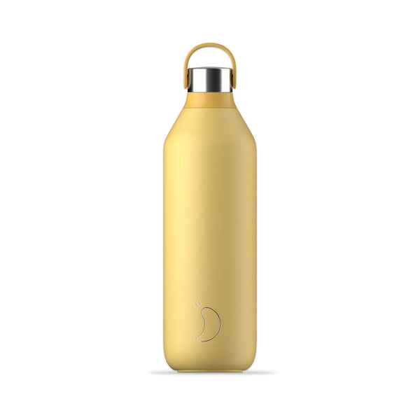 Chilly's Insulated Drinks Bottle 1L - Pollen Yellow