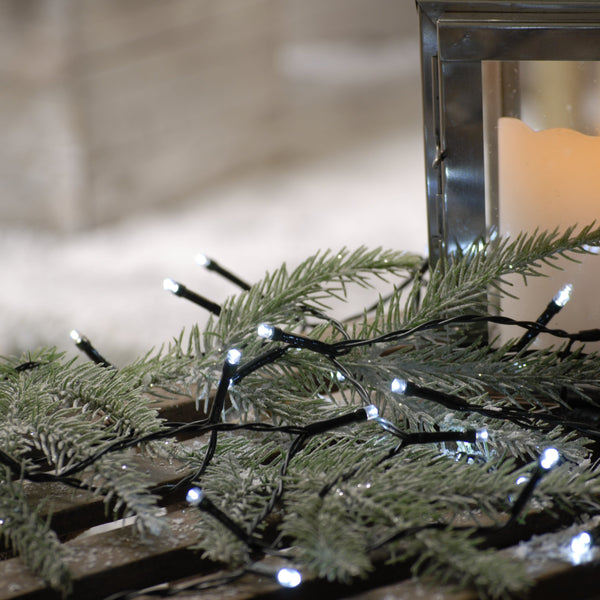 400 BO LED 8 Function with Timer String Lights Warm White