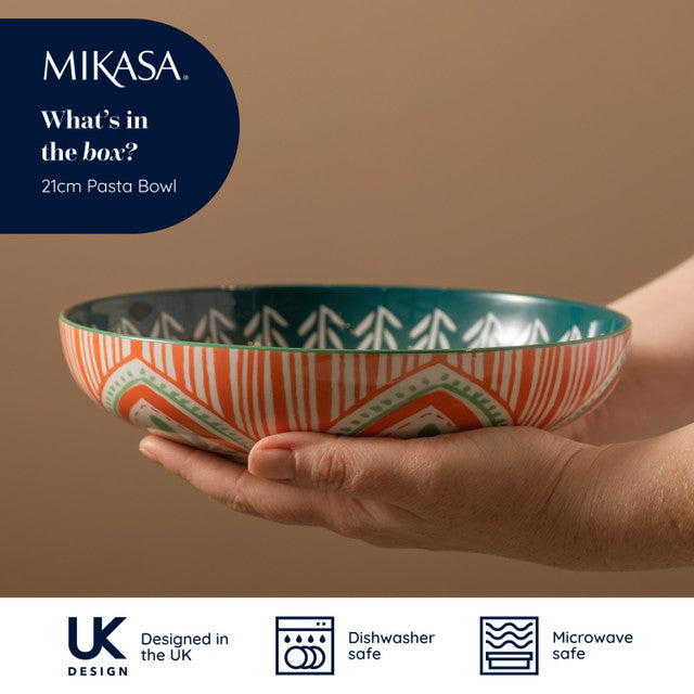 MK MIXED FOLK BOWL 21CM