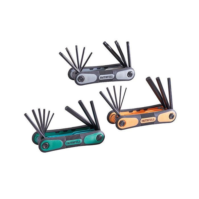 Faithfull Hex Key Set Triple Pack