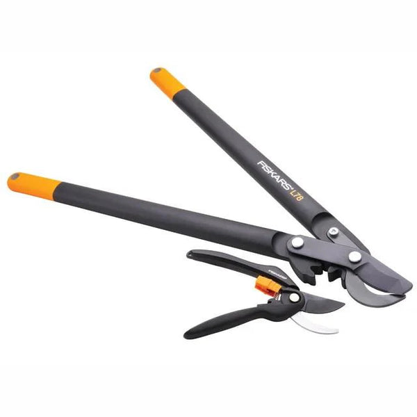 Fiskars Powergear Lopper & Pruner Set