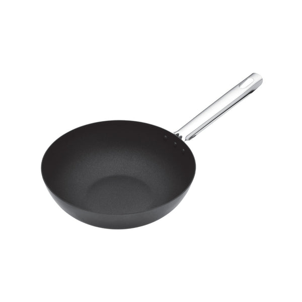 MasterClass Carbon Steel Wok 24cm