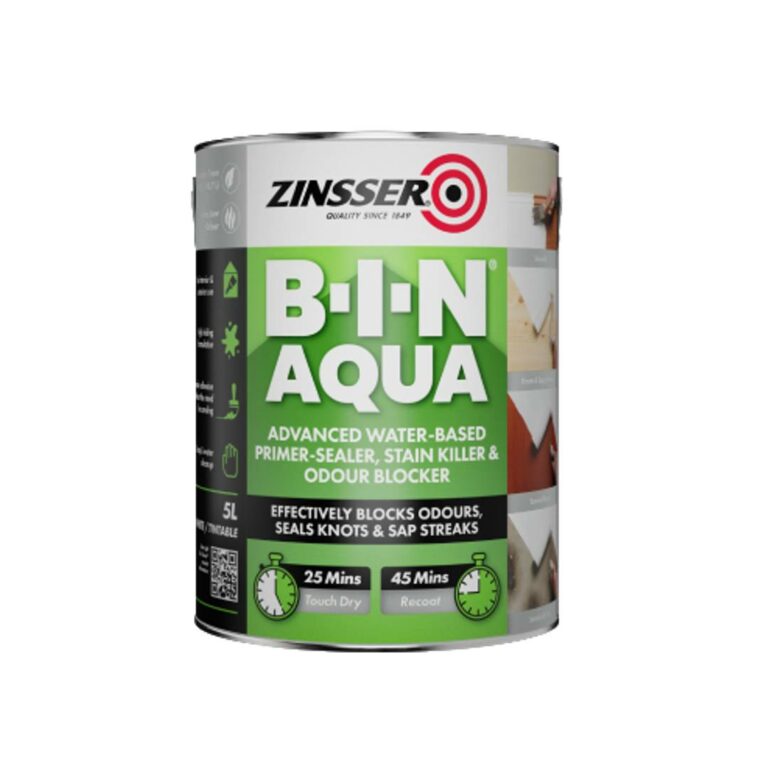 Zinsser BIN Aqua Primer Sealer & Stain Killer