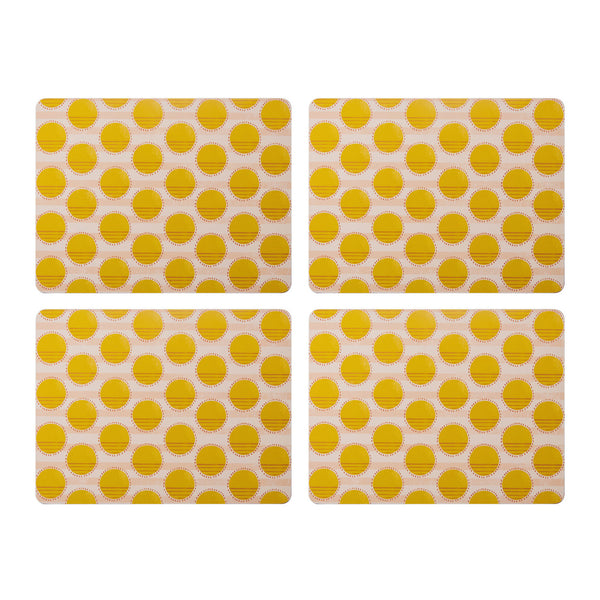 Creative Tops Spot Print Pack of 4 Premium Placemats